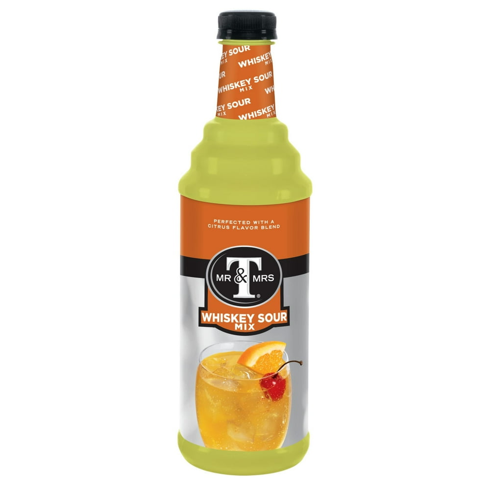 Mr & Mrs T Whiskey Sour Mix, 33.8 Fl Oz