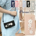 thumbnail image 2 of for iPhone 17 Pro Max Wallet Case with Credit Card Holder,Adjustable Strap Flip Kickstand Magnetic Clasp Protective Phone Cover,Black,iPhone 17 Pro Max-6.9", 2 of 8