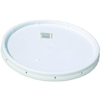 2 gal Encore Plastics 1044796 White Tear-Strip Gasketed Lid