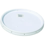 ENCORE INDUSTRIES 2 gal Encore Plastics 1044796 White Tear-Strip Gasketed Lid