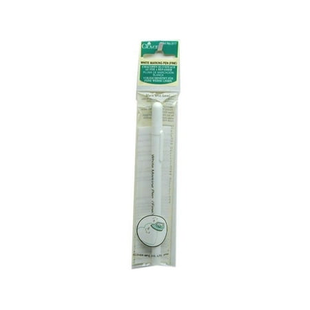 Clover Marking Pen Iron/Water Soluble White