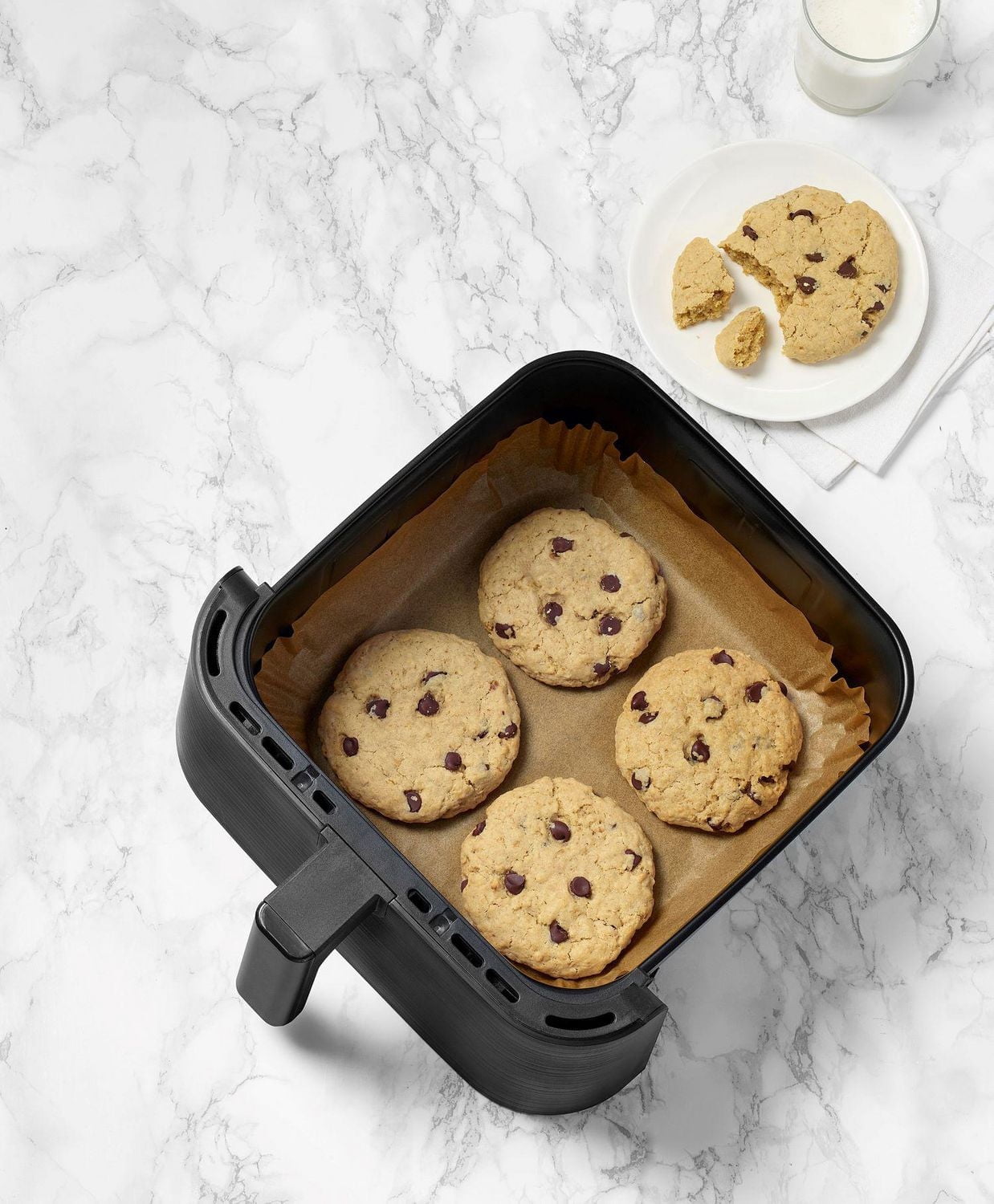 Ricardo Digital Air Fryer, 7.2L Large Basket, Touchscreen, 11 Preset Functions, Fry, Reheat, Dehydrate, Adjustable Temperature, 1500W, Black