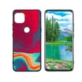 thumbnail image 1 of Compatible with Moto One 5G Ace Phone Case, Trippy-Psychedelic-11 Case Silicone Protective for Teen Girl Boy Case for Moto One 5G Ace, 1 of 1