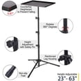 thumbnail image 3 of axGear Tripod Floor Stand For Laptop Projector Presentation Heigh Adjustable Foldable, 3 of 7