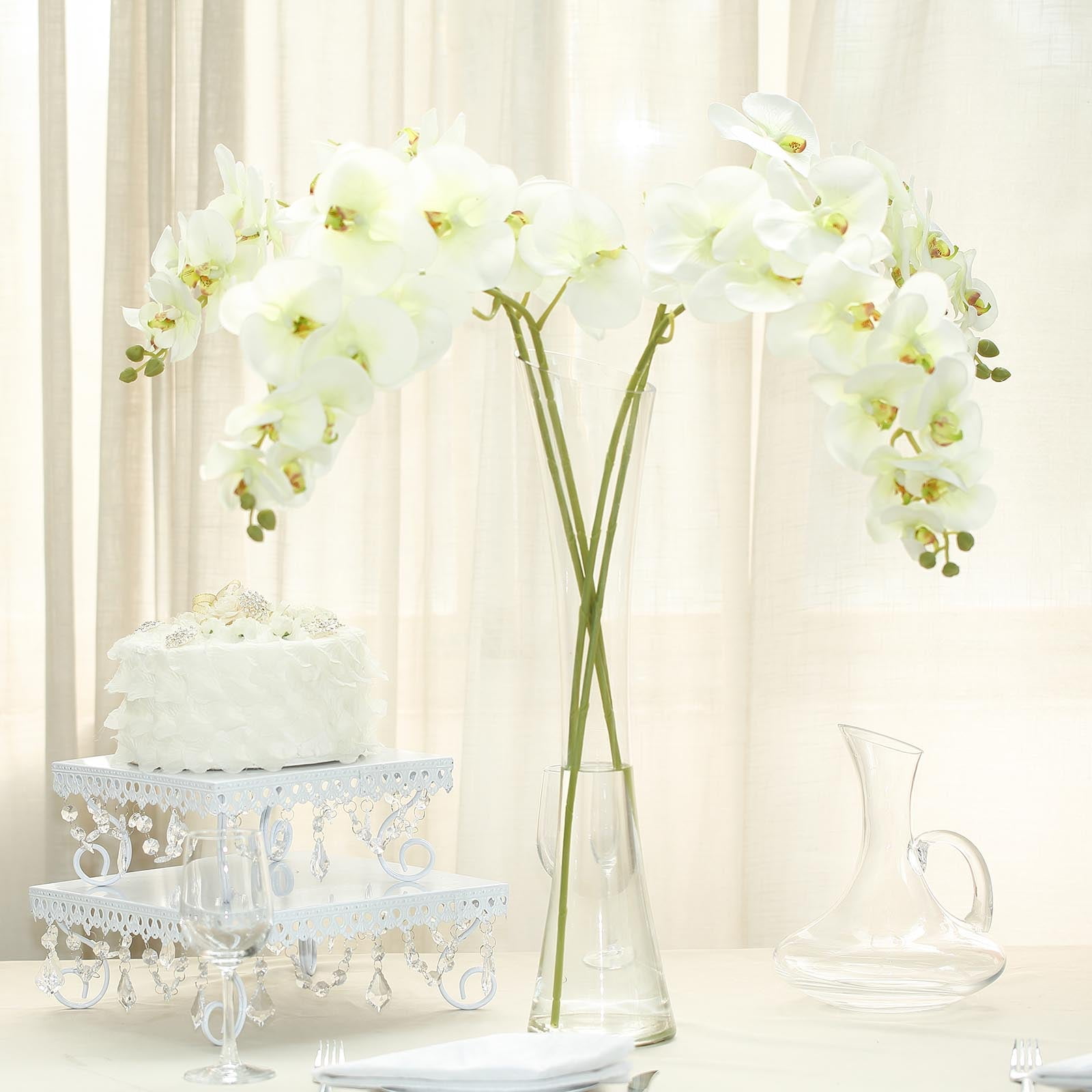 4 bushes 36 Fuchsia Silk Agapanthus Flowers for Wedding Arrangements Wholesale 
