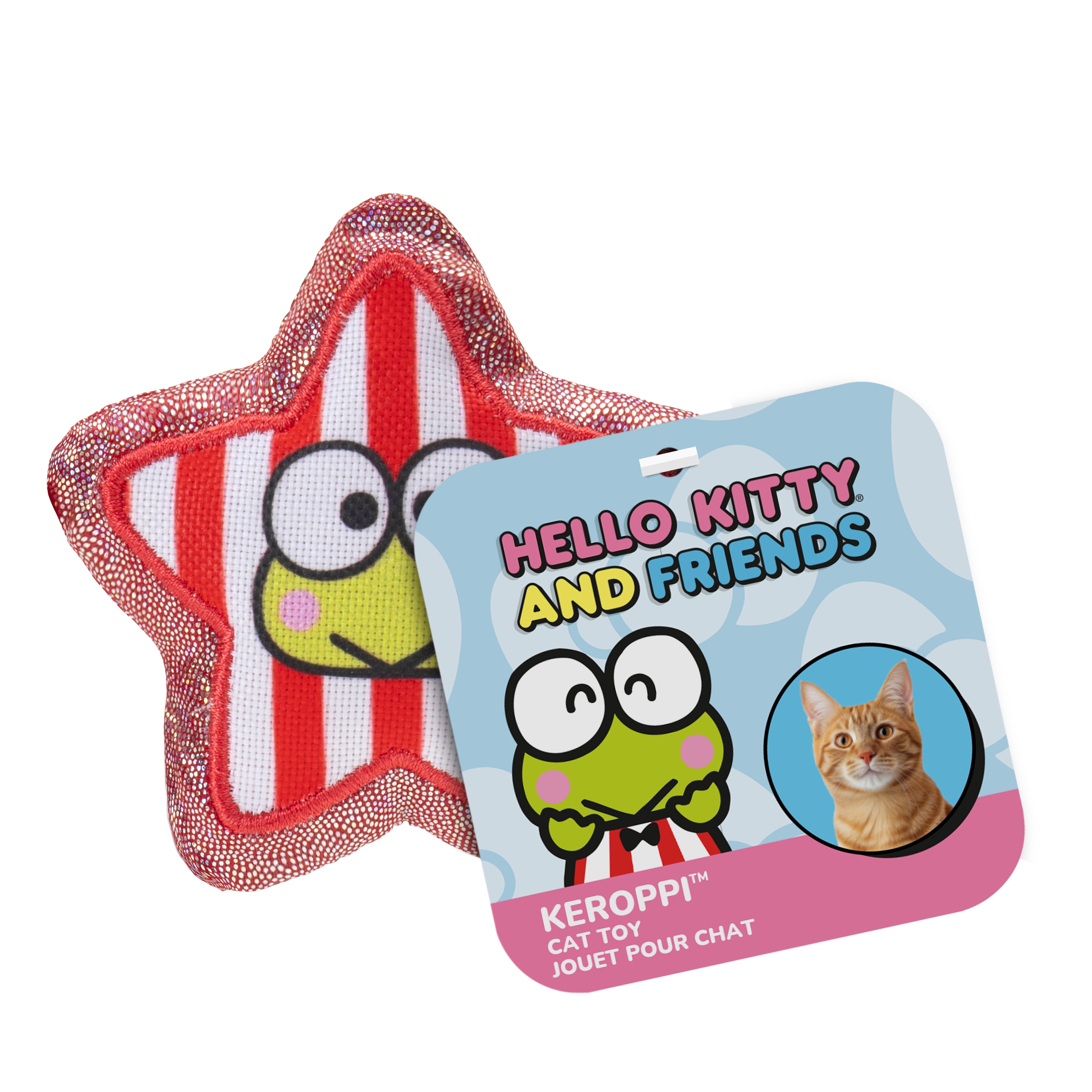 Hello Kitty and Friends Keroppi Cat Plushie - 3-Inch Cat Plushie