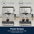 thumbnail image 4 of Máquina de espresso De'Longhi EM400M de acero inoxidable, 4 of 9