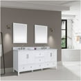 thumbnail image 5 of Avanity EVERETTE-VS73-WT-C Everette 72" Free Standing Double Basin Vanity Set - White, 5 of 6