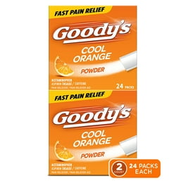 Goody's Cool Orange Extra Strength Headache Powder, 4 Pack