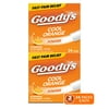 Goody's Extra Strength Headache Powder, Cool Orange Flavor, 24 Powder Sticks, 2 Pack