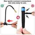 thumbnail image 6 of 50 FT Drip Irrigation Kit with Adjustable Nozzles & Quick Connect, Automatic Watering System for Outdoor, Raised Bed,Potted Plant, Containers & Potted Plants, 6 of 9