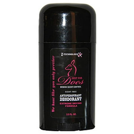 Just For Does Deodorant Scent Free, 2.5 fl oz.