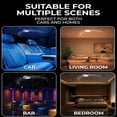 thumbnail image 2 of 2027 HD Smart Dynamic 5D Topacme Holographic Night Light Projector, Plug and Play HD 2-in-1 Star Projector, 360 Rotating USB Powered Galaxy Ambient Lamp Room Decor Gift for Adults Bedroom Ceiling, 2 of 6