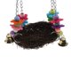 thumbnail image 3 of Columpio de tejida de ratán, jaula para pájaros, casa, mordeduras para mascotas, juguetes para escalar loros Dia.12cm Yuyangstore Nido de pájaro mascota, 3 of 8