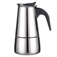 thumbnail image 3 of Cafetière Moka 2/4/6/9 Tasses, Cafetière Moka en Acier Inoxydable, 3 of 8