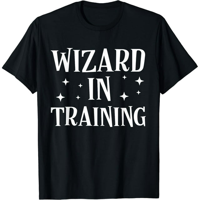 T-Shirt Costume d'Halloween Drôle de Sorcier en Formation - comme sur une Image - TG