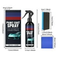 thumbnail image 3 of 3-in-1 Ceramic Car Coating Spray, High-Gloss Paint Restorer, Water & UV Protection, Scratch Resistance, Easy Spray & Wipe Application, 100ml, 3 of 9
