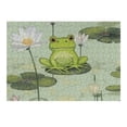 thumbnail image 2 of JRXY Frog Lily Pad Dragonfly Wooden Puzzle Challenging Difficult Wood Puzzles for Adults 300 PCS, 2 of 4