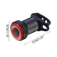 thumbnail image 4 of weibbin Bicycle Intelligent Brake Taillight Sensing Bicycle Taillight Charging Road Bike Night Riding Taillight Riding IPX6 Waterproof, 4 of 5