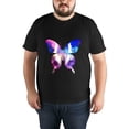 thumbnail image 4 of Men Oversize T-ShirtButterfly (5) Summer Casual Short Sleeve Crew Neck Loose Tee Tops XS-5XL, 4 of 5