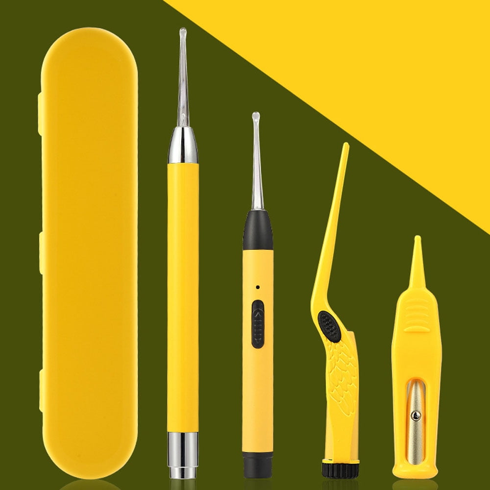 Zeeyh Steel Earwax Removal Kit Cleaning Spiral Ear Wax Cleaner Removal