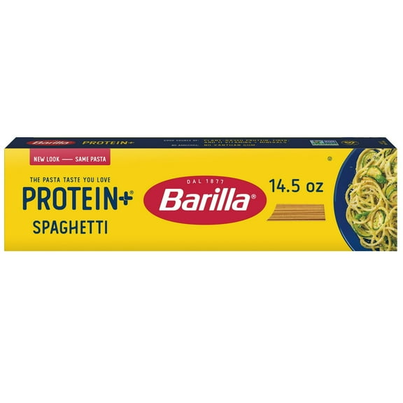 Barilla Protein  Spaghetti Pasta, Plant Based Pasta, 14.5oz, Pack of 10