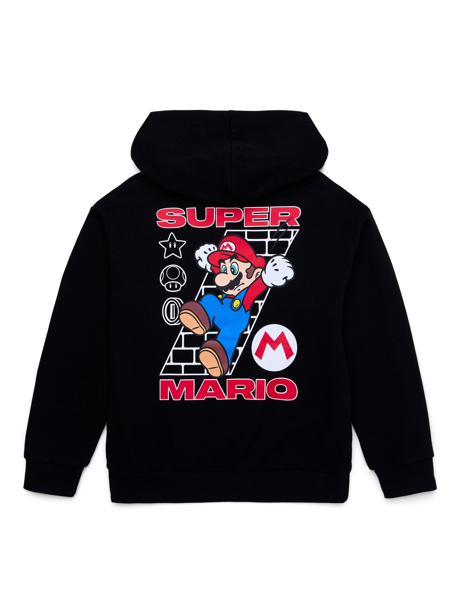 Super Mario Boys Hoodie, Sizes 4-18 Walmart Business Supplies