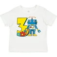 thumbnail image 3 of Inktastic 3rd Birthday Robot Boys or Girls Toddler T-Shirt, 3 of 5