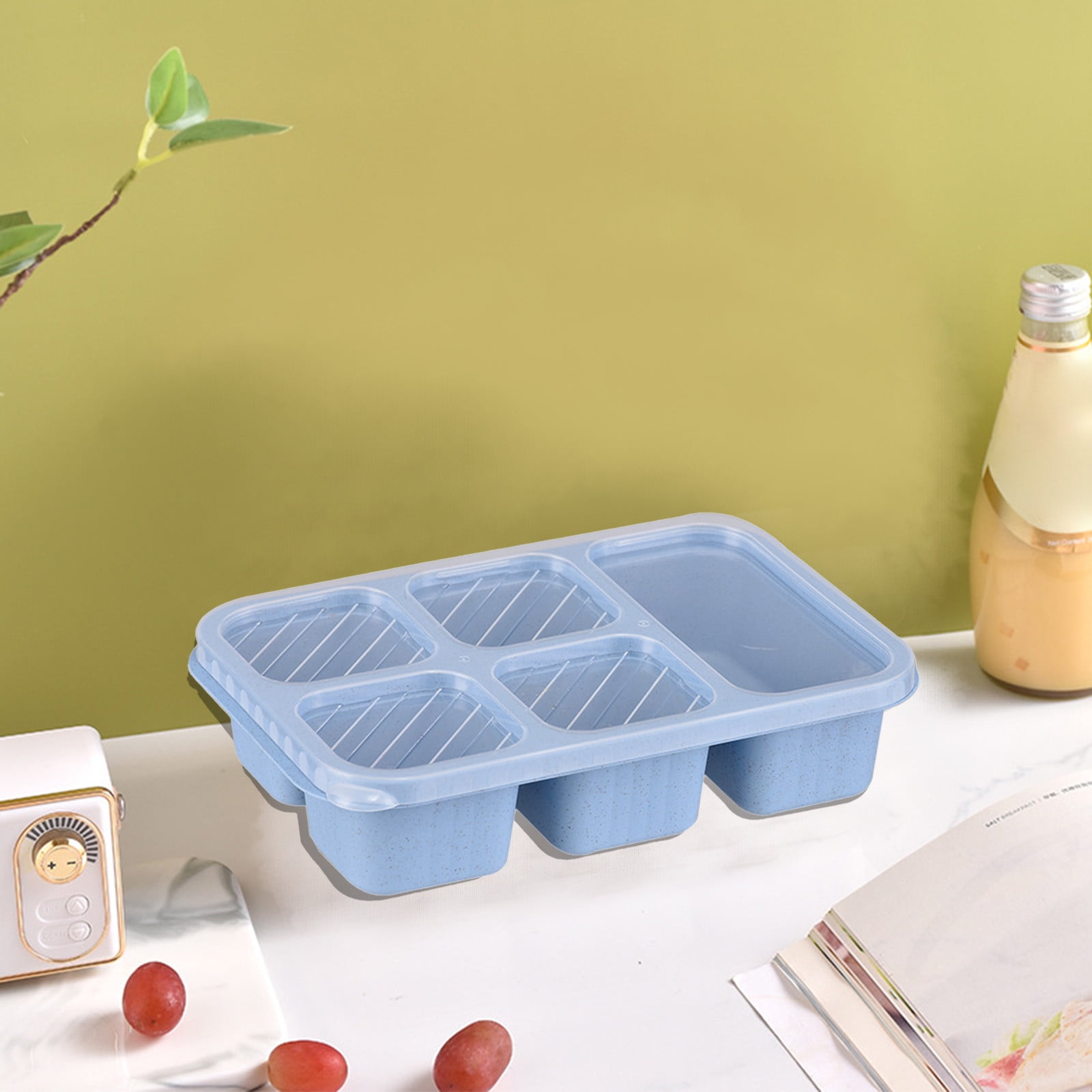 Sentmoon 2 Paires de Pots de Stockage Couvercle Pot et Casseroles Organisateur Pot Couvercle Stand Servir Plateau Organisateur Plat Rack Pot Couvercle Porte Bakeware Pas de Poinçonnage Offres du Jour