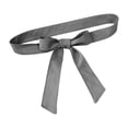 thumbnail image 1 of Cinturón de abrigo para mujer, sencillo y moderno, largo, para abrigo de plumas, accesorio para vestido Gris, 1 of 8