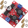thumbnail image 3 of KAKOWELY DC DC booster module Adjustable DC-DC Converter Step Up / Set Down Module In 3.5-28V Out 1.25-26V (LM2596S+LM2577S)2.09"X1.5"X0.55", 3 of 4