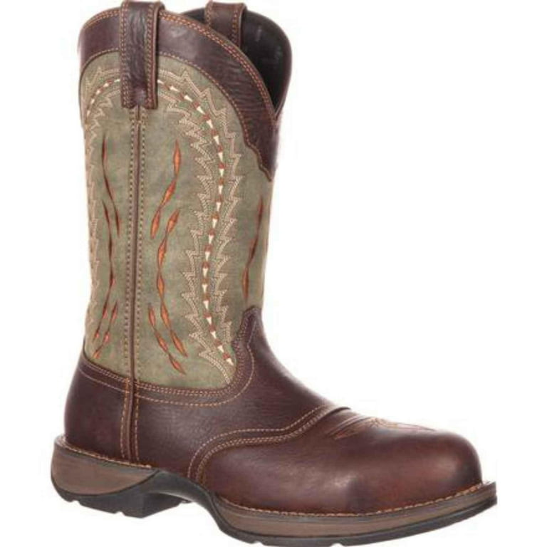 Rebel by Durango Composite Toe Saddle Western Boot Walmart