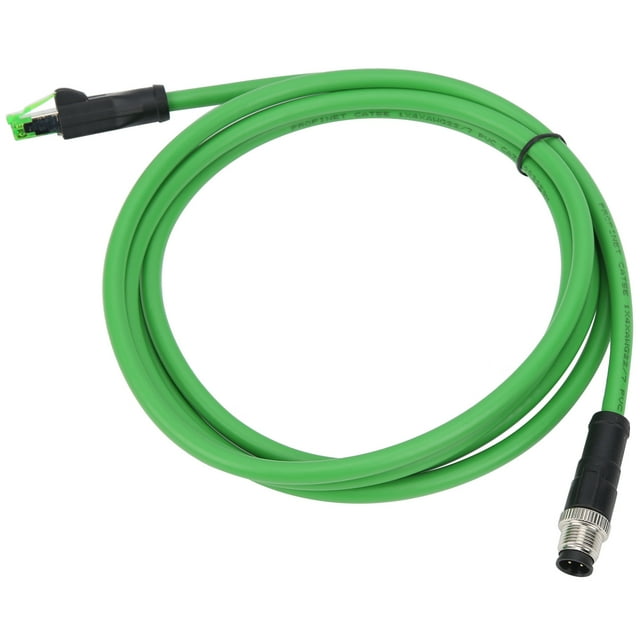 Cable de conexión, cable de conexión M12 RJ45 Cable Ethernet impermeable Cable de conexión en red Rendimiento confiable
