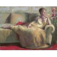 thumbnail image 2 of Dyer, Margaret 24x19 White Modern Wood Framed Museum Art Print Titled - After the Ball II, 2 of 4
