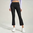 thumbnail image 5 of JOANKDMI High Waisted Bootcut Yoga Pants for Women Tummy Control Cropped Flare Leggings Athletic Workout Activewear Stretch Trousers for Gym Running Everyday Wear, 5 of 6