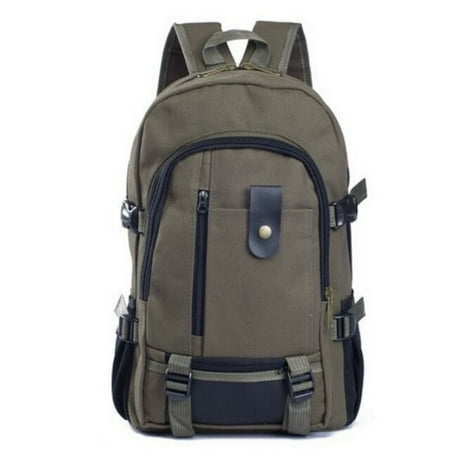 LinYooLi New Casual Camping Male Backpack Laptop Backpack Hiking Bag Large Capacity Men Travel Backpack Canvas Fashion Youth Sport Bags