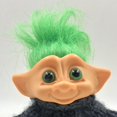 thumbnail image 4 of Trolls Doll Cake Topper con Pelo Y Ropa, Trolls s de Acción Pastel de Cumpleaños Cupcake Topper, s de Trolls Juguetes, Troll Cake Dec - Pelo verde Sunnimix pequeñas muñecas troll, 4 of 6