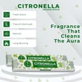 thumbnail image 6 of Citronella Incense Sticks for Outdoor Camping - Total 120 Insence-Sticks - 6 Packs of 20 Insense - Inciensos - Inscents - Natural Non Toxic Ingredients - Incents - Incence - Inscense, 6 of 8