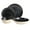 Black, variant on Gibson Elite Contempo Classic 16-Piece Double Bowl Dinnerware Set, Black