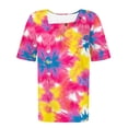 thumbnail image 5 of Karight Women Loose Fitting Tank Tops Casual Summer Ladies Scoop Neck Sleeveless Shirts, 5 of 5