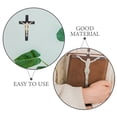 thumbnail image 3 of unbranded 10Ud Para Crucifijo Con Imagen De Jesús Beige Para De Pared, 3 of 8