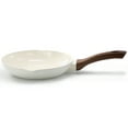 thumbnail image 2 of Oster Amberg Choice 12 Inch Ceramic Nonstick Forged Aluminum Frying Pan in Off-White, 2 of 6
