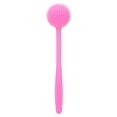 thumbnail image 1 of Martillo de masaje multifuncional, masajeador de espalda de mano largo para aliviar el dolor de espalda (rosa), 1 of 14