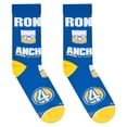 thumbnail image 2 of Cool Socks Ron Burgundy Novelty Funny Cool Crew Socks, Size Large, 2 of 6