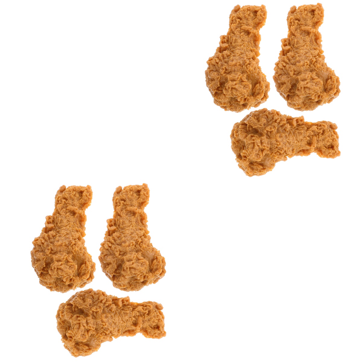 unbranded 6 pcs  Artificial Food Fake Chicken Leg Fake Chicken Drumstick Salt Baked Chicken Drumstick