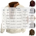 thumbnail image 4 of SHIXINCHIL Corduroy Sweatshirts for Men Fall Trendy Long Sleeve Button Up Henley Shirts Vintage Medieval Stand Collar Pullovers with Elbow Patches Beige XXXL, 4 of 7