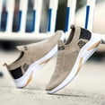 thumbnail image 5 of Zapatos de hombre, zapatos de primavera sin cordones, zapatos deportivos casuales para hombre, zapatos cómodos con calcetines elásticos altos, zapatos de suela suave, zapatos bajos antideslizantes, 5 of 5