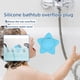 thumbnail image 5 of Tapa de Silicona para Desagüe de Bañera - Diseño de Ventosa con Control de Nivel de Agua, Previene el Desbordamiento para el Spa del Baño, 5 of 7
