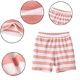thumbnail image 3 of Toddler Shorts Boys Girls Summer Cotton Striped Shorts Baby Pants 1-8Y, 3 of 8