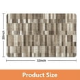 thumbnail image 2 of Rockwood Collection Presents the Perfect 20x32 inch Bathroom Rug: Modern Geometric Patchwork Design - Enhance Any Room Including Bathroom, Bedroom, Office, Living Room, Entryway, Hardwood Floors, 2 of 5